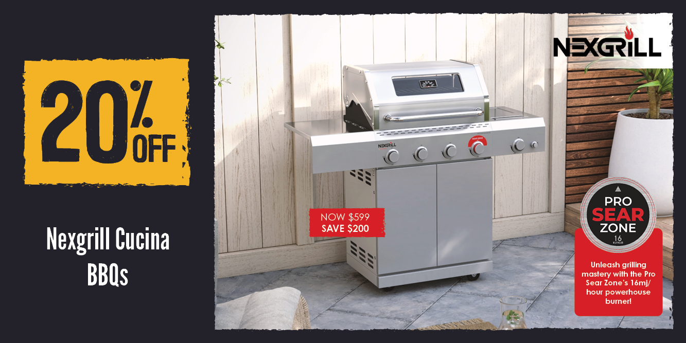 20% Off Nexgrill Cucina BBQs | Shop Now